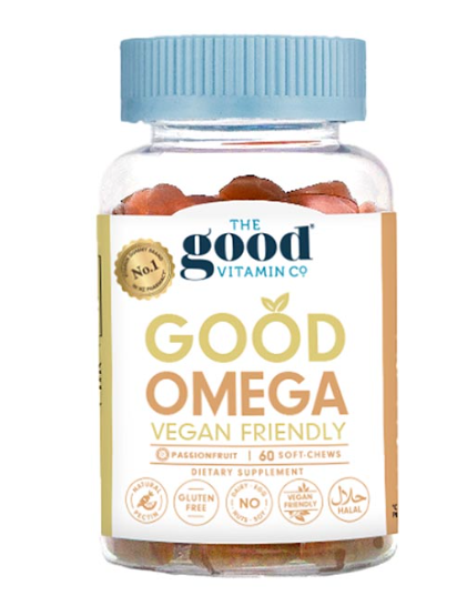 The Good Vitamin Co. Omega 成人鱼油软糖 60粒【保质期2028/04】
